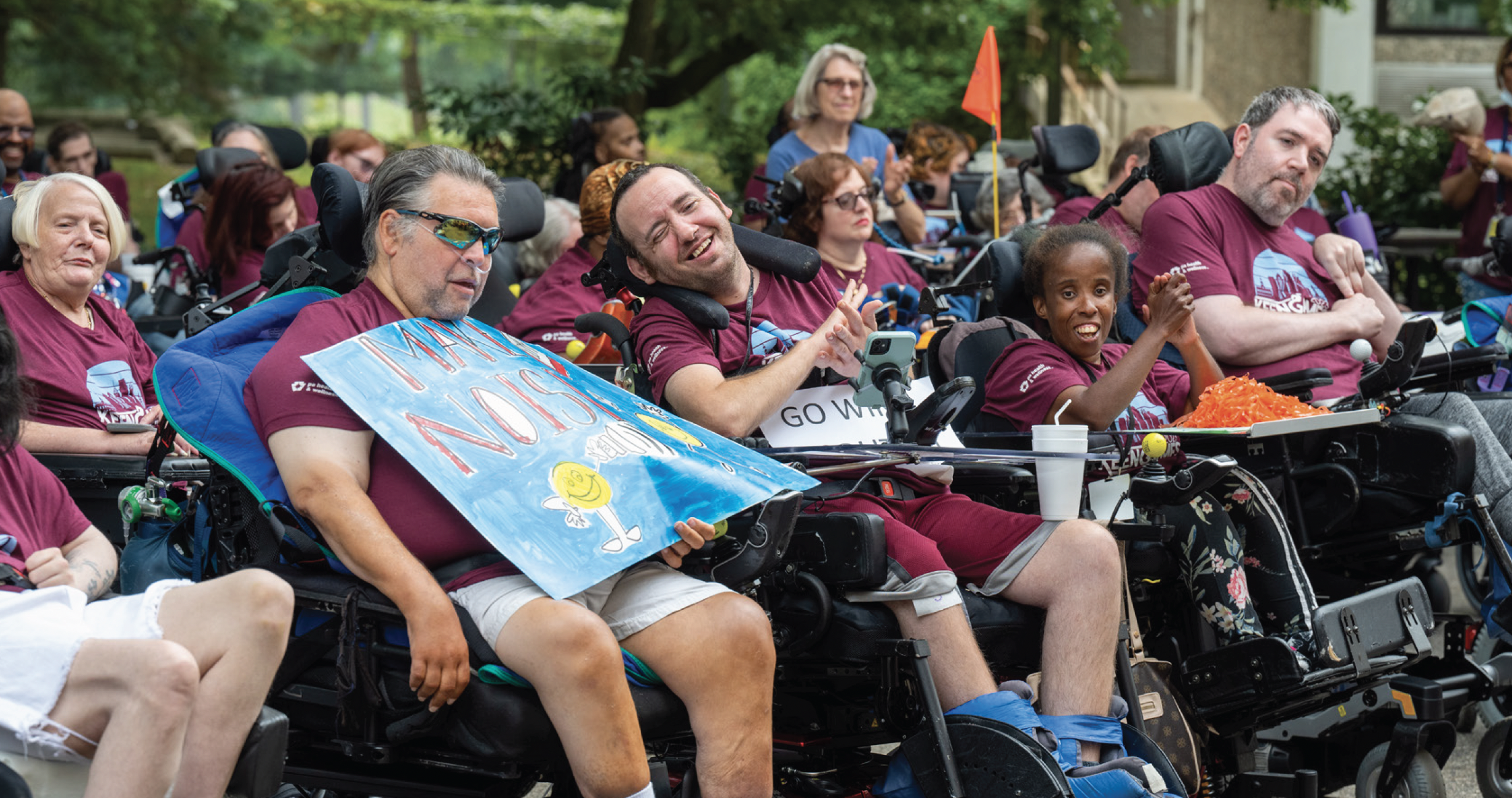 Inglis House Residents celebrate the Keen Games!